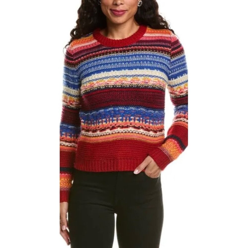 Alison Tamar Rainbow Sweater NWT Small